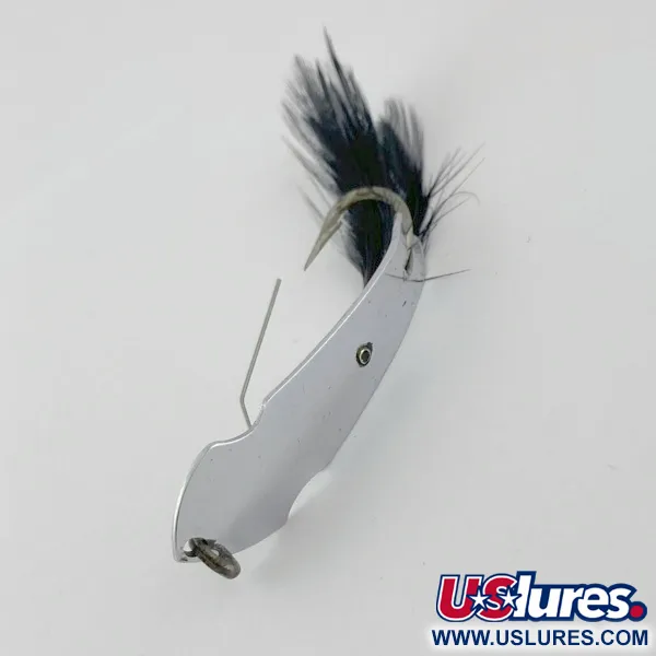 Vintage  Tony Accetta Tony Acetta Pet Spoon 13, 1/4oz nickel fishing spoon #23938