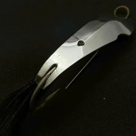 Vintage Tony Accetta Tony Acetta Pet Spoon 13, 1/4oz nickel fishing spoon #23938