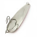 Vintage   Herter's Spoon, 3/4oz nickel/red eyes fishing spoon #23939