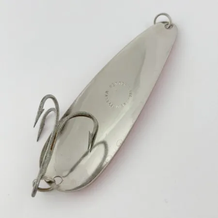 Vintage Herter's Spoon, Nickel/Red, 3/4 oz (21 g), Stamped, #23939