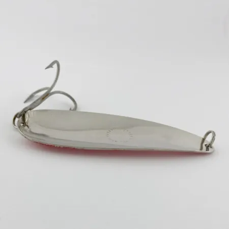 Vintage Herter's Spoon, Nickel/Red, 3/4 oz (21 g), Stamped, #23939