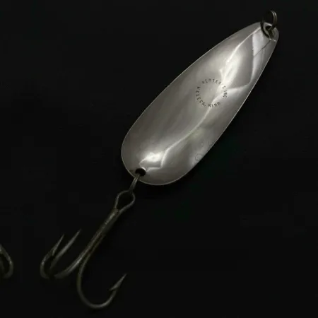 Vintage Herter's Spoon, Nickel/Red, 3/4 oz (21 g), Stamped, #23939