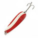 Vintage   Herter's Spoon, 3/4oz nickel/red eyes fishing spoon #23939