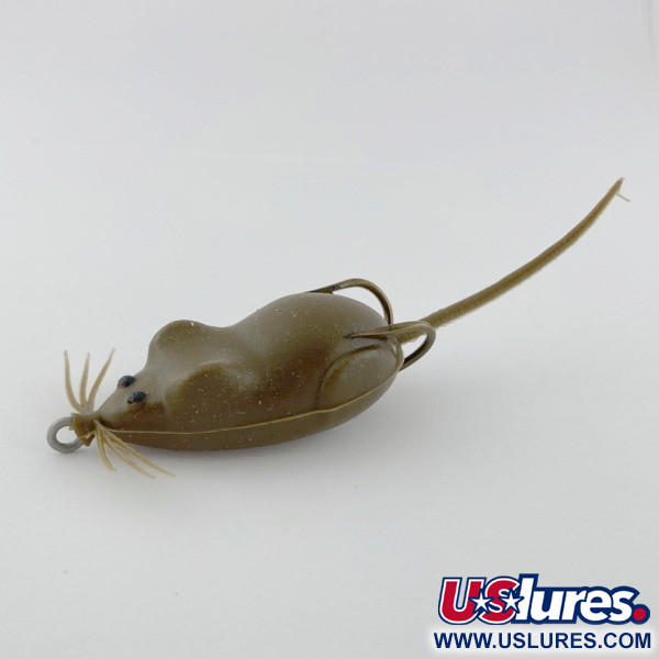 Vintage   Snag Proof Moss Mouse, 1/3oz Brown fishing #23940