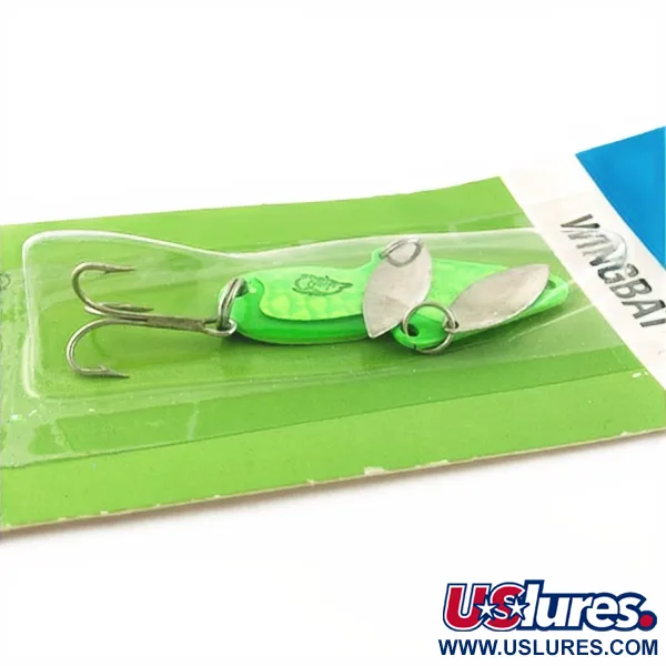 Eppinger Wingbat, 1/2oz Green fishing spoon #23941