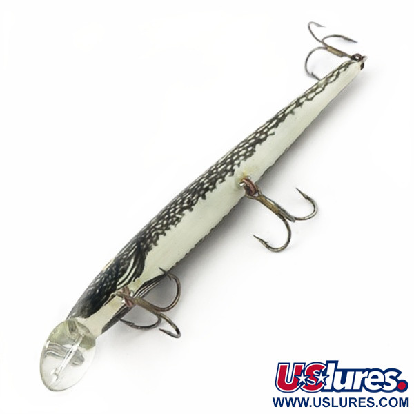 Vintage   Bomber Long A Pro 12, 1/2oz Baby pike fishing lure #23942