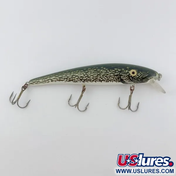 Vintage   Bomber Long A Pro 12, 1/2oz Baby pike fishing lure #23942