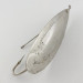 Vintage   Johnson Silver Minnow Weedless, 1oz nickel fishing spoon #23943