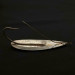 Vintage   Johnson Silver Minnow Weedless, 1oz nickel fishing spoon #23943