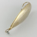 Vintage   Johnson Silver Minnow Weedless, 1/2oz  Crystal (Golden Crystal) fishing spoon #23944