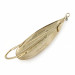 Vintage   Johnson Silver Minnow Weedless, 1/2oz  Crystal (Golden Crystal) fishing spoon #23944