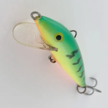 Vintage Rapala Countdown CD7, 1/4oz Fire tiger fishing lure #23946