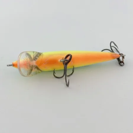 Vintage Rapala Countdown CD7, 1/4oz Fire tiger fishing lure #23946