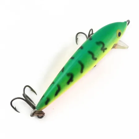 Vintage Rapala Countdown CD7, 1/4oz Fire tiger fishing lure #23946