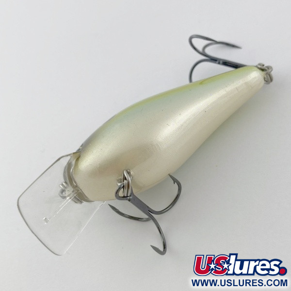 Vintage   Strike King KVD 1.5 Silent square bill, 2/5oz Olive Sexy Shad fishing lure #23947