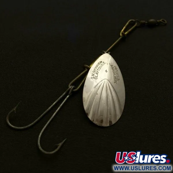 Vintage Other G.M. Skinner 4 ( pat. Canada 1874), 3/16oz spinning lure #23948