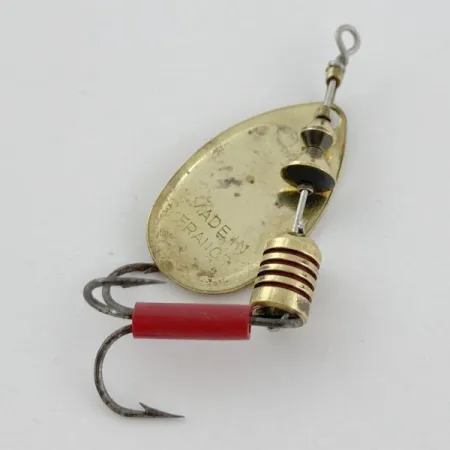 Vintage Mepps Aglia 2 (1960s), 3/16oz gold spinning lure #23949