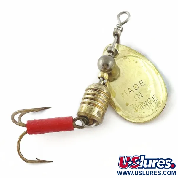 Vintage   Mepps Aglia 1 (1960s), 1/8oz copper spinning lure #23951