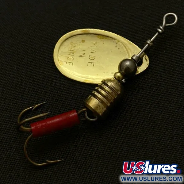 Vintage   Mepps Aglia 1 (1960s), 1/8oz copper spinning lure #23951