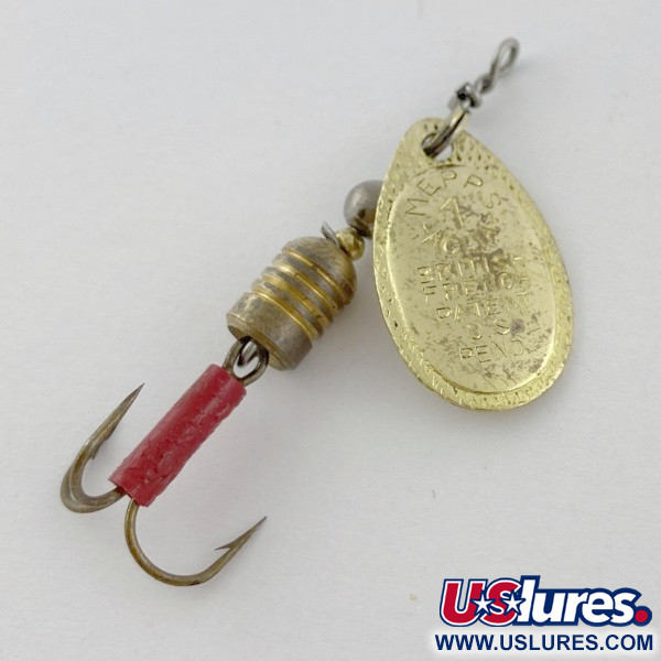 Vintage   Mepps Aglia 1 (1960s), 1/8oz copper spinning lure #23951