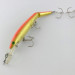 Vintage   Rebel Fastrac  F12 Jointed, 2/5oz Gold/Orange fishing lure #23952