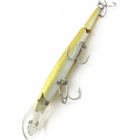 Vintage Rebel Fastrac  F12 Jointed, 2/5oz Gold/Orange fishing lure #23952