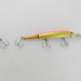 Vintage   Rebel Fastrac  F12 Jointed, 2/5oz Gold/Orange fishing lure #23952
