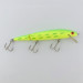 Vintage   Rebel Floater F14 Jointed, 1/2oz chartreuse fishing lure #23953