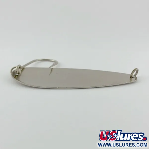 Vintage    GRASSL’S DOUBLE OO BAYFIELD BRUTE, 1oz nickel fishing spoon #23962