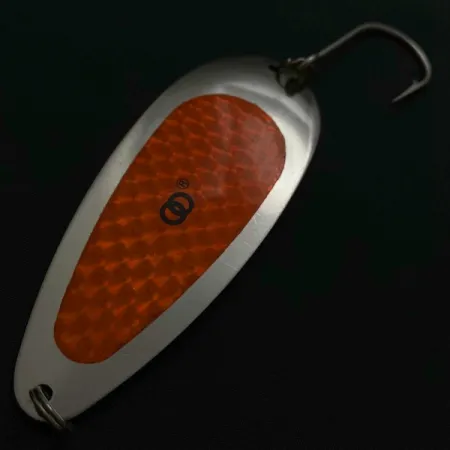 Vintage  GRASSL’S DOUBLE OO BAYFIELD BRUTE, 1oz nickel fishing spoon #23962