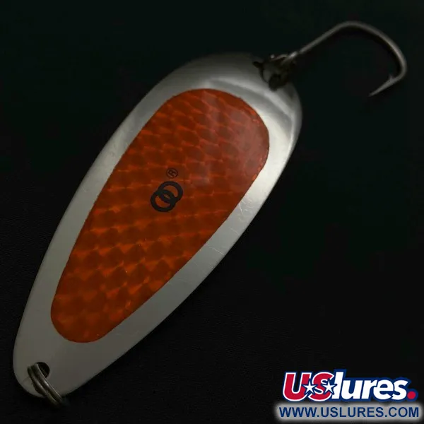 Vintage    GRASSL’S DOUBLE OO BAYFIELD BRUTE, 1oz nickel fishing spoon #23962