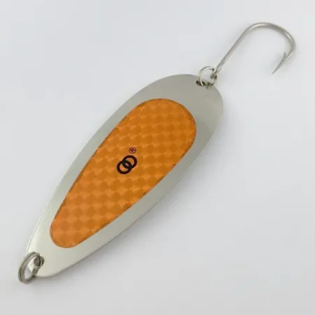 Vintage  GRASSL’S DOUBLE OO BAYFIELD BRUTE, 1oz nickel fishing spoon #23962