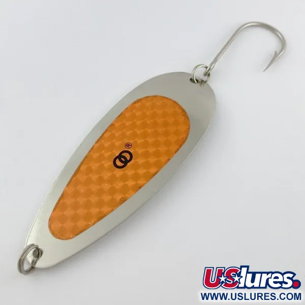 Vintage    GRASSL’S DOUBLE OO BAYFIELD BRUTE, 1oz nickel fishing spoon #23962