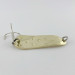 Vintage   Luhr Jensen Alpena Diamond, 1/2oz nickel/green fishing spoon #23966