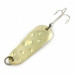 Vintage   Luhr Jensen Alpena Diamond, 1/2oz nickel/green fishing spoon #23966