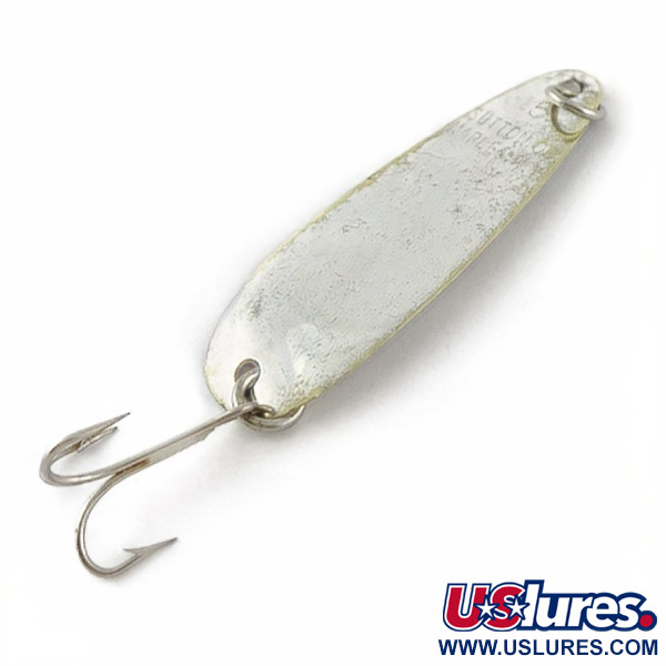 Vintage   Sutton Spoon 5, 1/16oz silver fishing spoon #23968