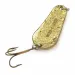 Vintage  Acme Wob-L-Rite Crystal, 1/2oz gold Crystal fishing spoon #23975