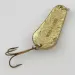 Vintage  Acme Wob-L-Rite Crystal, 1/2oz gold Crystal fishing spoon #23975