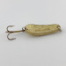 Vintage  Acme Wob-L-Rite Crystal, 1/2oz gold Crystal fishing spoon #23975