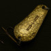 Vintage  Acme Wob-L-Rite Crystal, 1/2oz gold Crystal fishing spoon #23975