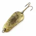 Vintage  Acme Wob-L-Rite Crystal, 1/2oz gold Crystal fishing spoon #23975