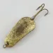 Vintage  Acme Wob-L-Rite Crystal, 1/2oz gold Crystal fishing spoon #23975
