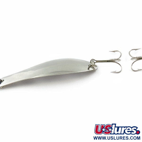 Vintage  K-B Bait K-B Spoon Lucky Superior, 3/5oz nickel fishing spoon #23976