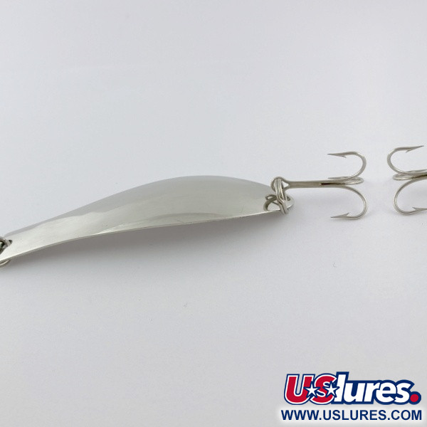 Vintage  K-B Bait K-B Spoon Lucky Superior, 3/5oz nickel fishing spoon #23976