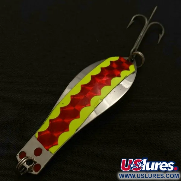 Vintage  Prescott Spinner Little Doctor 265, 1/3oz nickel fishing spoon #23977