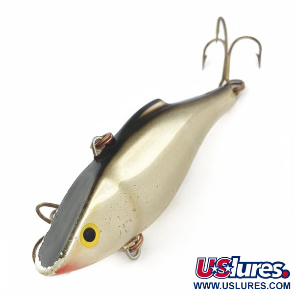 Vintage   Rapala Rattl'n RAP RNR 07 (Finland), 3/5oz Gold fishing lure #23979