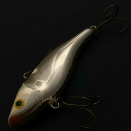 Vintage Rapala Rattl'n RAP RNR 07 (Finland), 3/5oz Gold fishing lure #23979