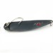 Vintage  Red Eye Lures Red Eye Evil Eye, 2/3oz black fishing spoon #23980