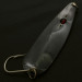 Vintage  Red Eye Lures Red Eye Evil Eye, 2/3oz black fishing spoon #23980
