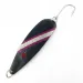 Vintage  Red Eye Lures Red Eye Evil Eye, 2/3oz black fishing spoon #23980